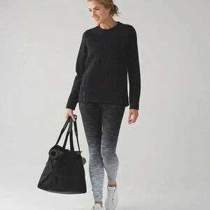 Lululemon Wunder Under Hi-Rise Tight *Ombre Melange Ombre Space Dye  Black 2